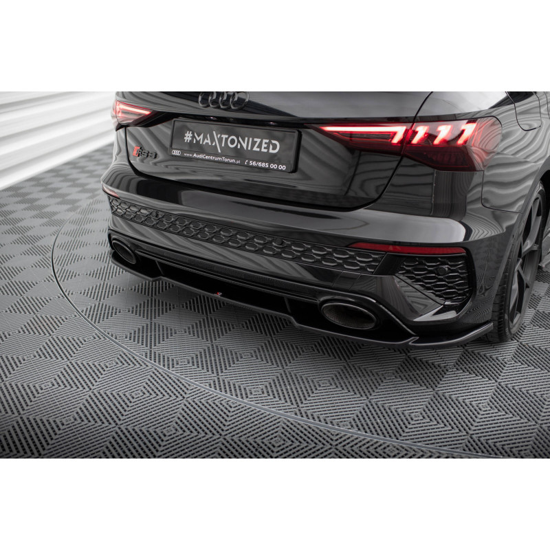 Splitter posteriore Audi RS3 Sportback 8Y (Cod. M-AU-RS3-8Y-RD1G)