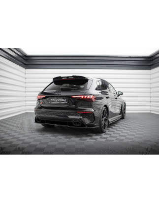 Splitter posteriore Audi RS3 Sportback 8Y (Cod. M-AU-RS3-8Y-RD1G)