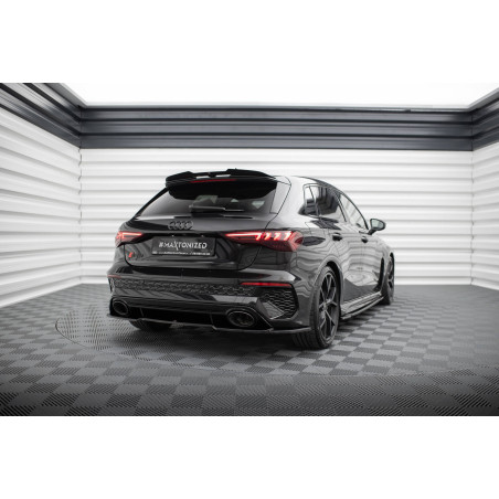 Splitter posteriore Audi RS3 Sportback 8Y (Cod. M-AU-RS3-8Y-RD1G)