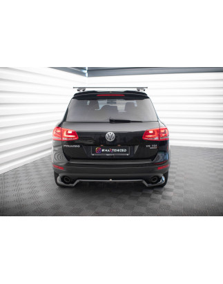 Splitter posteriore (con barre verticali) Volkswagen Touareg Mk2 (Cod. M-VW-TO-2-RD1G+RD2G)