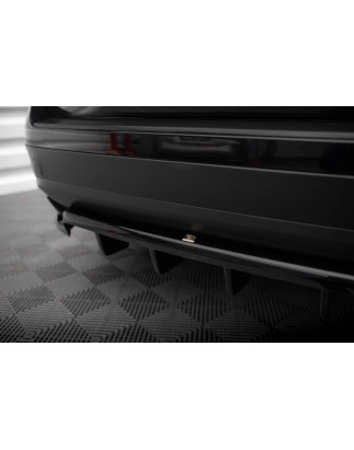 Splitter posteriore (con barre verticali) Volkswagen Touareg Mk2 (Cod. M-VW-TO-2-RD1G+RD2G)
