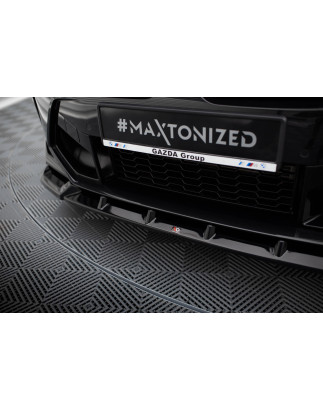 SPLITTER ANTERIORE V.1 BMW X3 M F97 Facelift (Cod. M-BM-X3M-F97F-FD1G)