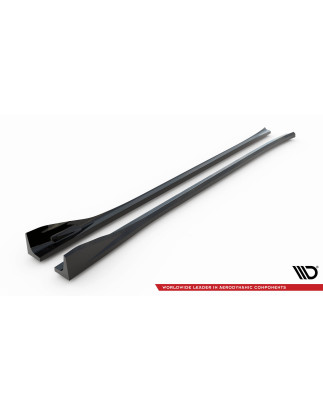 Diffusori minigonne BMW X3 M F97 / F97 Facelift (Cod. M-BM-X3M-F97F-SD1G)