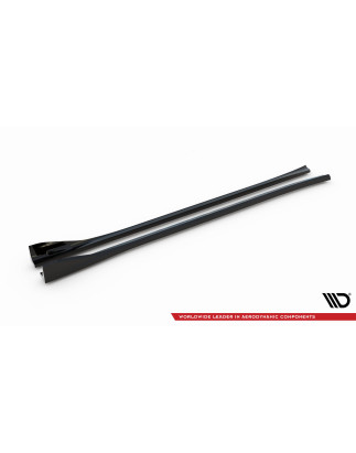Diffusori minigonne BMW X3 M F97 / F97 Facelift (Cod. M-BM-X3M-F97F-SD1G)