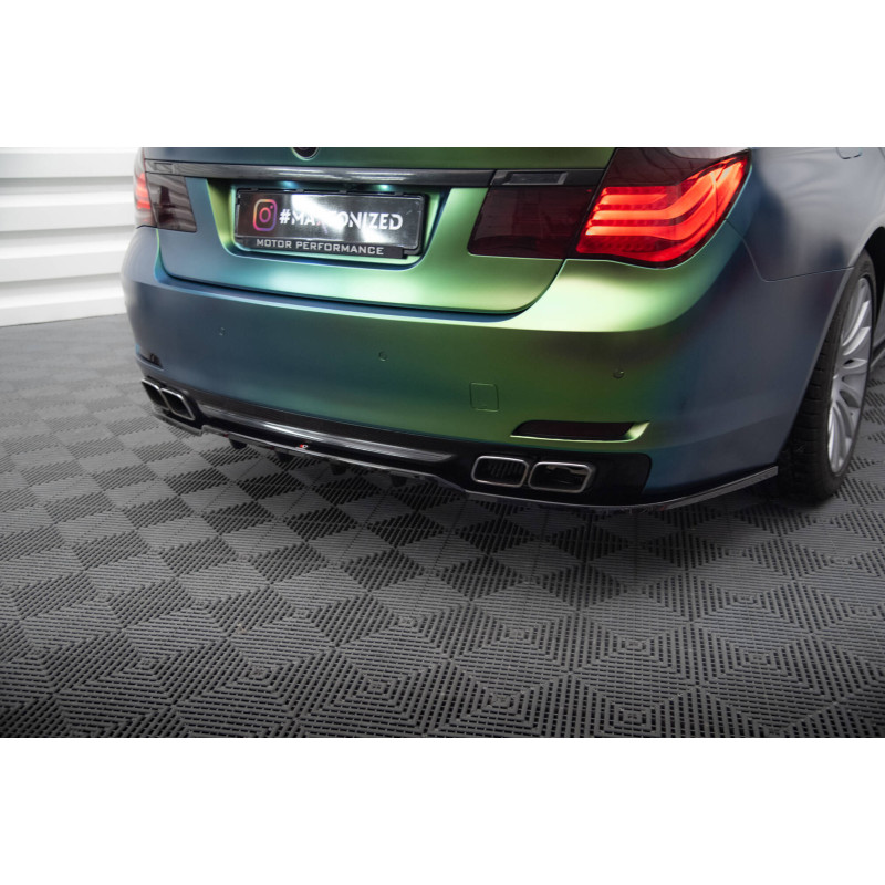 Splitter posteriore (con barre verticali) BMW 7 F01 (Cod. M-BM-7-01-LONG-RD1G+RD2G)