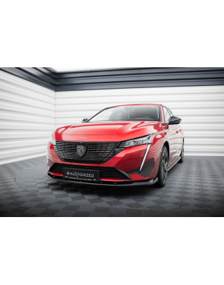 SPLITTER ANTERIORE V.1 Peugeot 308 Mk3 (Cod. M-PE-308-3-SW-FD1G)