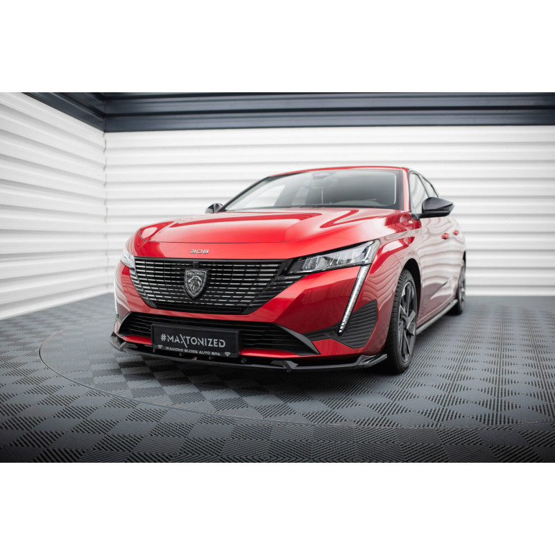 SPLITTER ANTERIORE V.2 Peugeot 308 Mk3 (Cod. M-PE-308-3-SW-FD2G)
