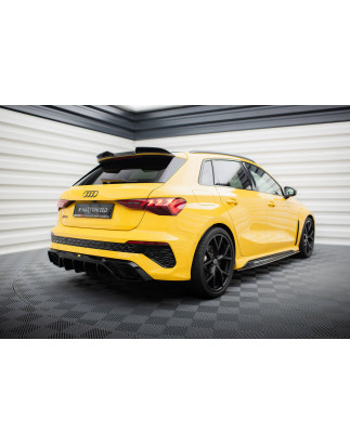 Spoiler Cap 3D Audi RS3 / S3 / A3 S-Line Sportback 8Y (Cod. M-AU-A3-8Y-SLINE-CAP3D1G)