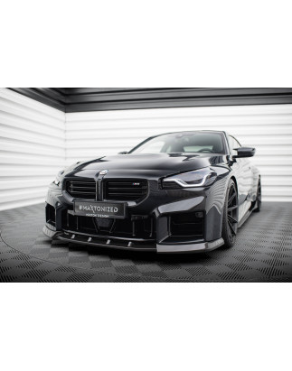 Splitter anteriore in carbonio  V.2 BMW M2 G87 (Cod. M-CF-BM-M2-G87-FD3-245-P)
