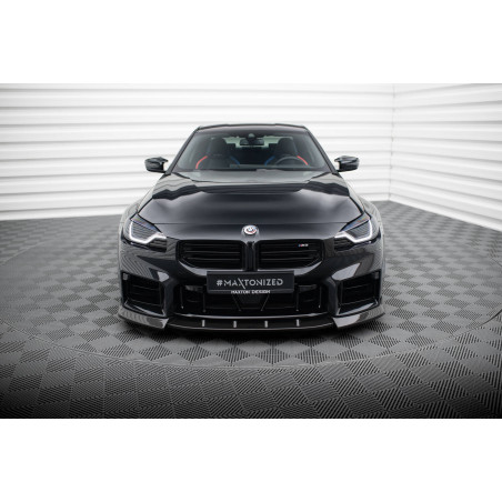 Splitter anteriore in carbonio  V.2 BMW M2 G87 (Cod. M-CF-BM-M2-G87-FD3-245-P)