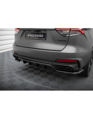 Splitter posteriore (con barre verticali) Maserati Levante Trofeo Mk1 (Cod. M-MS-LE-1-TR-RD1G+RD2G)
