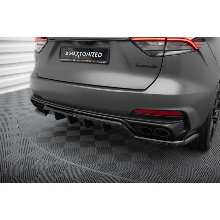 Splitter posteriore (con barre verticali) Maserati Levante Trofeo Mk1 (Cod. M-MS-LE-1-TR-RD1G+RD2G)