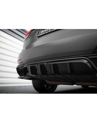 Splitter posteriore (con barre verticali) Maserati Levante Trofeo Mk1 (Cod. M-MS-LE-1-TR-RD1G+RD2G)