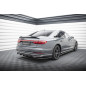 Splitter posteriore (con barre verticali) Audi A8 D5 (Cod. M-AU-A8-D5-RD1G+RD2G)