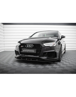 SPLITTER ANTERIORE street pro Audi RS3 berlina 8V Facelift (Cod. M-AURS38VFSCNC-FD1B)