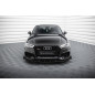 SPLITTER ANTERIORE street pro V.1 + Flaps Audi RS3 berlina 8V Facelift (Cod. M-AURS38VFSCNC-FD1B+FSF