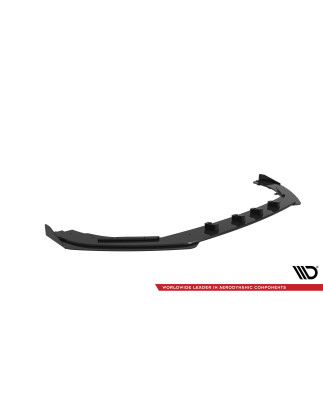 SPLITTER ANTERIORE street pro V.1 + Flaps Audi RS3 berlina 8V Facelift (Cod. M-AURS38VFSCNC-FD1B+FSF
