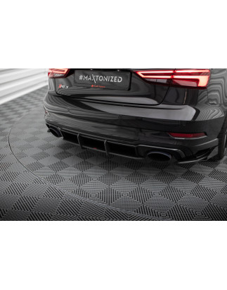 DIFFUSORE POSTERIORE street pro V.1 Audi RS3 berlina 8V Facelift (Cod. M-AURS38VFSCNC-RS1B)