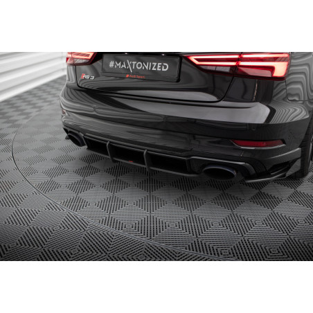 DIFFUSORE POSTERIORE street pro V.1 Audi RS3 berlina 8V Facelift (Cod. M-AURS38VFSCNC-RS1B)