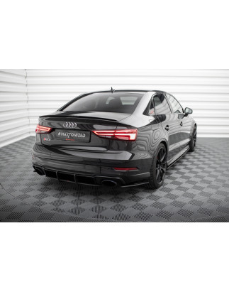 Splitters posteriori laterali Street Pro Audi RS3 berlina 8V Facelift (Cod. M-AURS38VFSCNC-RSD1B)