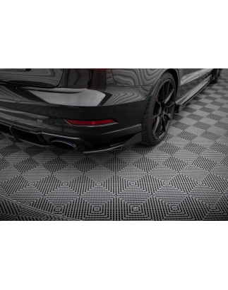 Splitters posteriori laterali Street Pro + Flaps Audi RS3 berlina 8V Facelift (Cod. M-AURS38VFSCNC-R