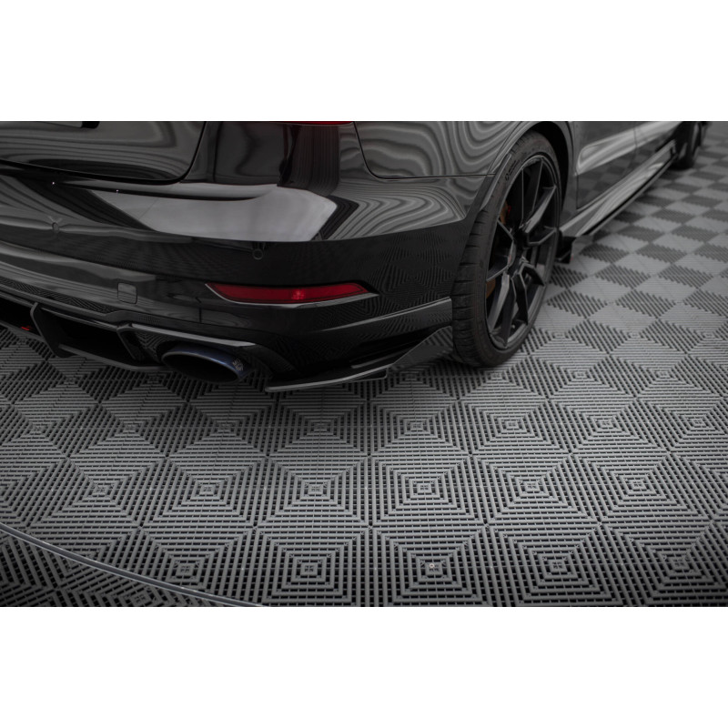 Splitters posteriori laterali Street Pro + Flaps Audi RS3 berlina 8V Facelift (Cod. M-AURS38VFSCNC-R