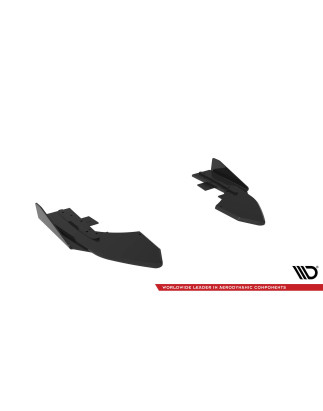 Splitters posteriori laterali Street Pro + Flaps Audi RS3 berlina 8V Facelift (Cod. M-AURS38VFSCNC-R