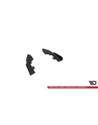 Splitters posteriori laterali Street Pro + Flaps Audi RS3 berlina 8V Facelift (Cod. M-AURS38VFSCNC-R