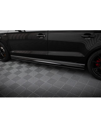 Diffusori minigonne street pro Audi RS3 berlina 8V Facelift (Cod. M-AURS38VFSCNC-SD1B)