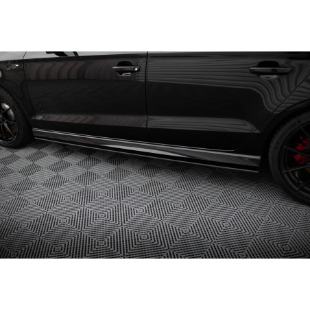 Diffusori minigonne street pro Audi RS3 berlina 8V Facelift (Cod. M-AURS38VFSCNC-SD1B)