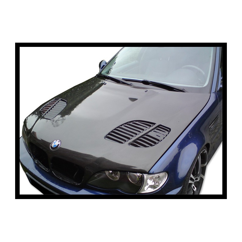 Cofano Carbonio BMW E46 '02-06 4P. Look M3 GTR C/T (Cod. E-TCB6120) Cofano Carbonio BMW E46 '02-06 4P. Look M3 GTR C/T (Cod. E-TCB6120)