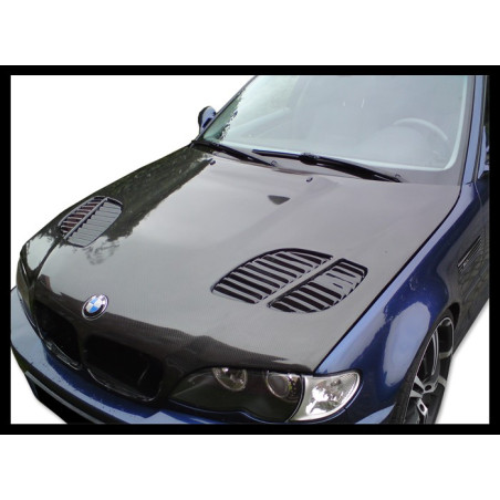 Cofano Carbonio BMW E46 '02-06 4P. Look M3 GTR C/T (Cod. E-TCB6120)