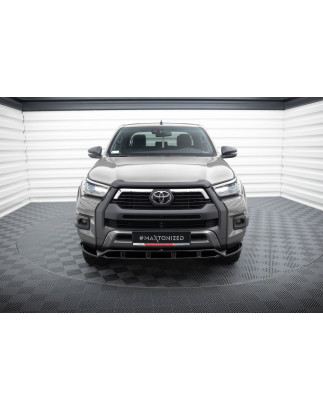 SPLITTER ANTERIORE Toyota Hilux Invincible Mk8 Facelift (Cod. M-TO-HI-8-INV-FD1G+FD1RG)