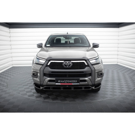 SPLITTER ANTERIORE Toyota Hilux Invincible Mk8 Facelift (Cod. M-TO-HI-8-INV-FD1G+FD1RG)