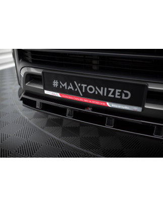SPLITTER ANTERIORE Toyota Hilux Invincible Mk8 Facelift (Cod. M-TO-HI-8-INV-FD1G+FD1RG)