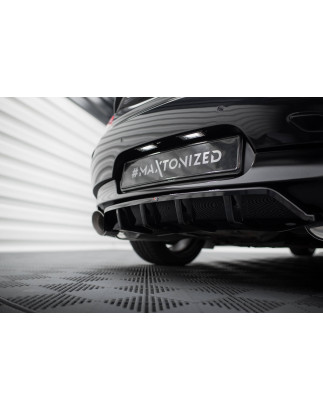 Splitter posteriore (con barre verticali) BMW Z4 M-Pack E89 Facelift (Cod. M-BM-Z4-89F-MPACK-RD1G+RD