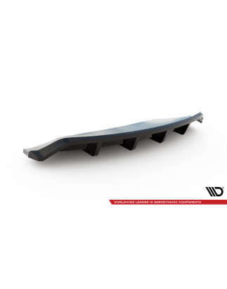 Splitter posteriore (con barre verticali) BMW Z4 M-Pack E89 Facelift (Cod. M-BM-Z4-89F-MPACK-RD1G+RD