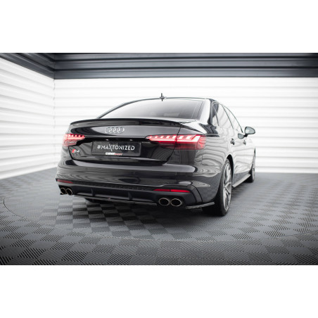 Splitter posteriore (con barre verticali) Audi S4 B9 Facelift (Cod. M-AU-S4-B9F-RD1G+RD2G)