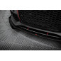 SPLITTER ANTERIORE street pro + Flaps Audi A7 RS7 Look C7 (Cod. M-AUA7C7RS7LOOKCNC-FD1B+FSF1G)