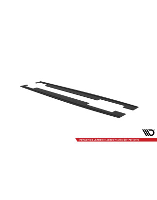 Diffusori minigonne street pro Audi A7 RS7 Look C7 (Cod. M-AUA7C7RS7LOOKCNC-SD1B)