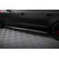 Diffusori minigonne street pro + Flaps Audi A7 RS7 Look C7 (Cod. M-AUA7C7RS7LOOKCNC-SD1B+SF1G)