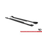 Diffusori minigonne street pro + Flaps Audi A7 RS7 Look C7 (Cod. M-AUA7C7RS7LOOKCNC-SD1B+SF1G)