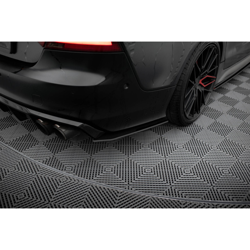 Splitters posteriori laterali Street Pro Audi A7 S-Line C7 (Cod. M-AUA7C7RS7SLINECNC-RSD1B)