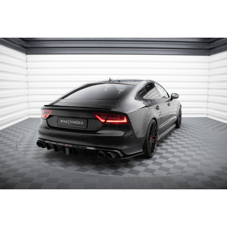Splitters posteriori laterali Street Pro Audi A7 S-Line C7 (Cod. M-AUA7C7RS7SLINECNC-RSD1B)