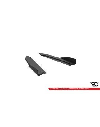 Splitters posteriori laterali Street Pro + Flaps Audi A7 S-Line C7 (Cod. M-AUA7C7RS7SLINECNC-RSD1B+R