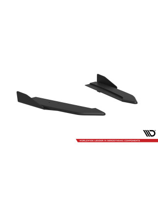 Splitters posteriori laterali Street Pro + Flaps Audi A7 S-Line C7 (Cod. M-AUA7C7RS7SLINECNC-RSD1B+R