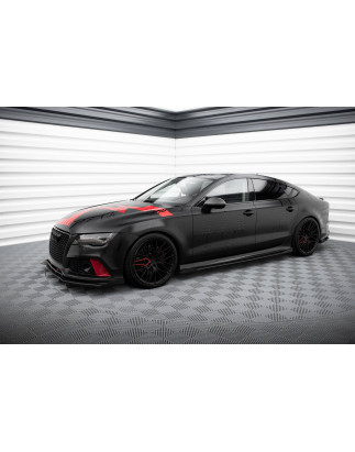 Flaps laterali Audi A7 RS7 Look C7 (Cod. M-AUA7C7RS7LOOKCNC-SF1G)