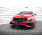 SPLITTER ANTERIORE street pro Mercedes-Benz A 45 AMG Aero W176 Facelift (Cod. M-MEA176FAEROCNC-FD1B)
