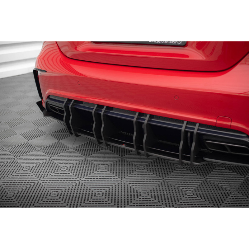 DIFFUSORE POSTERIORE street pro Mercedes-Benz A 45 AMG W176 Facelift (Cod. M-MEA176FAEROCNC-RS1B)