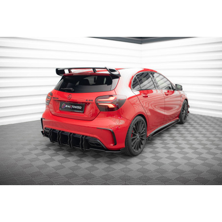 DIFFUSORE POSTERIORE street pro Mercedes-Benz A 45 AMG W176 Facelift (Cod. M-MEA176FAEROCNC-RS1B)